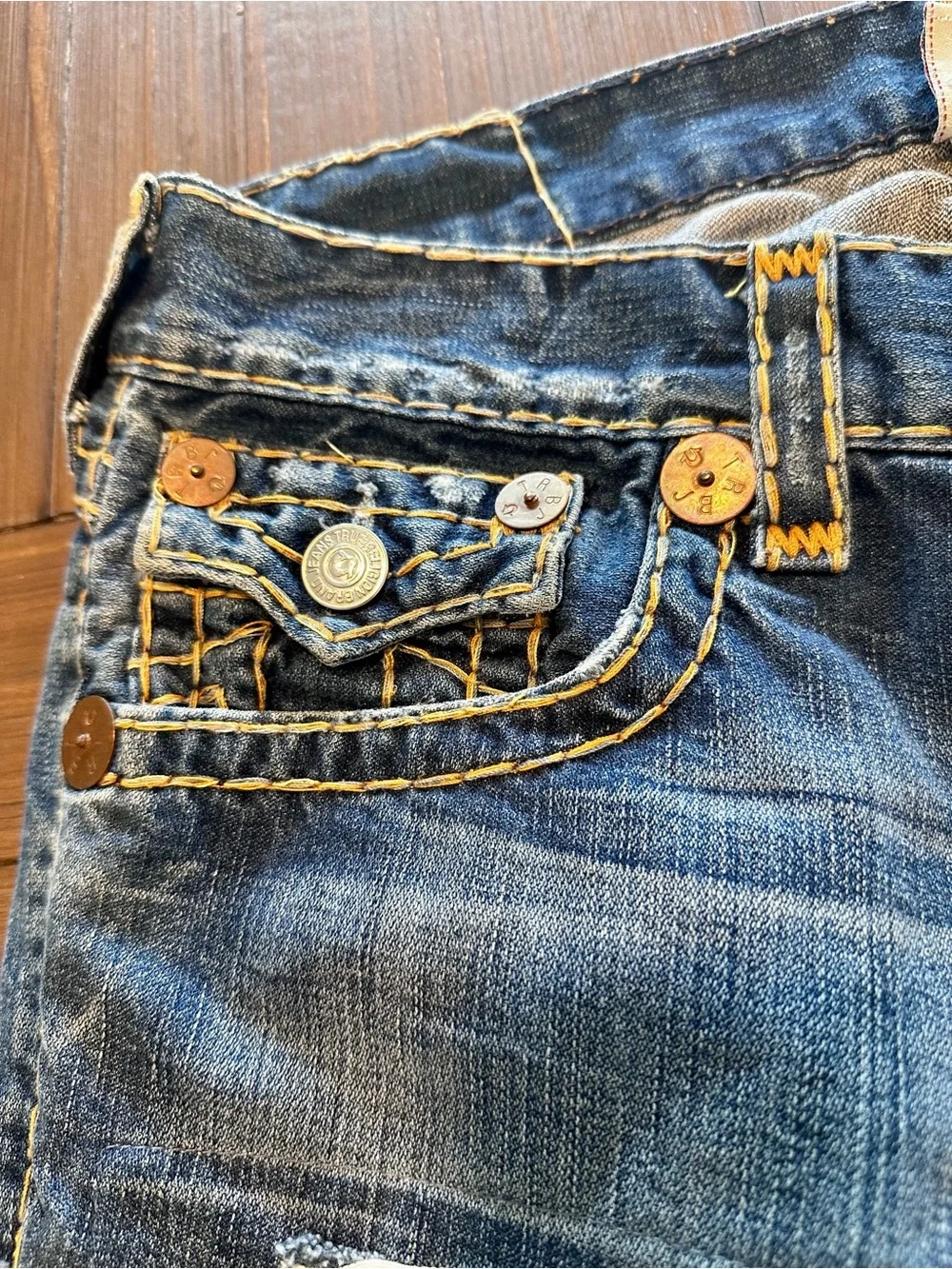 True Religion Joey Super T Jeans Flare Bootcut